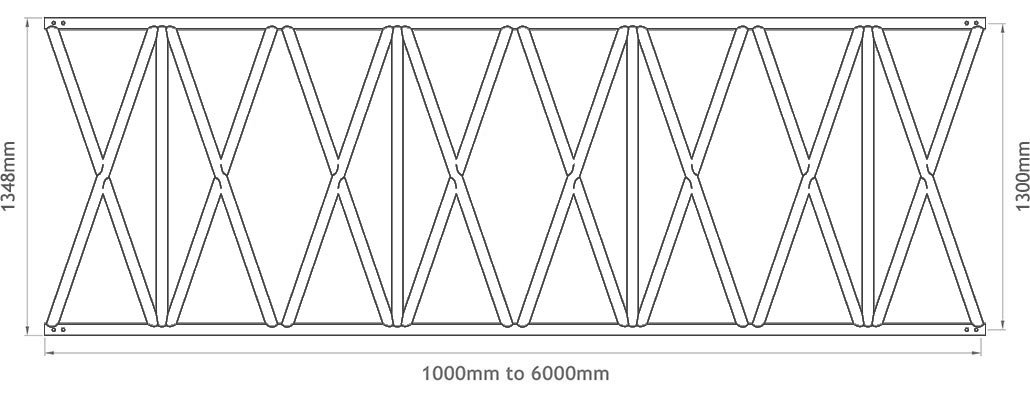 1300mm Super X-Beam