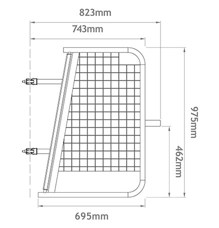 Ladder Access Gate