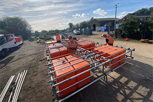 River Severn Eel Screen Installation - Image 2