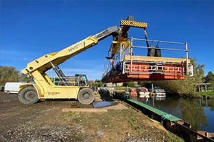 River Severn Eel Screen Installation - Image 4