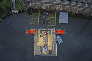 River Severn Eel Screen Installation - Image 6