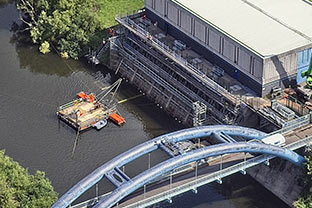 River Severn Eel Screen Installation - Image 8